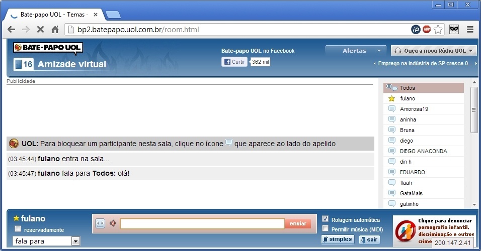 Chat Mas de 40 gratis